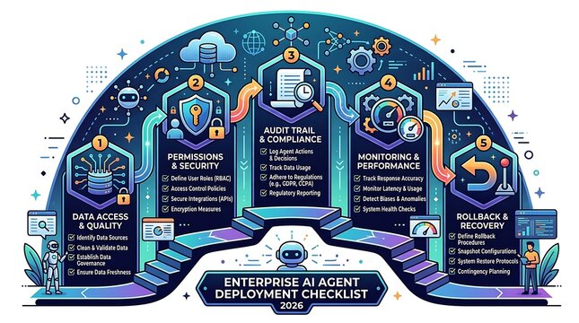 Enterprise ai agent deployment checklist for system implementation