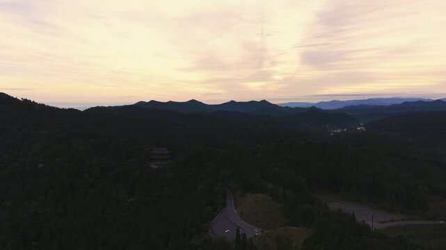 Dawn at Mount Koya &ndash; Koyasan, Wakayama, Japan　「夜明けの高野山」和歌山県高野町