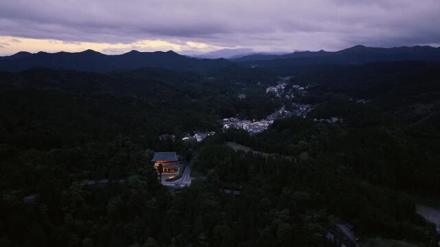 Dawn at Mount Koya &ndash; Koyasan, Wakayama, Japan　「夜明けの高野山」和歌山県高野町