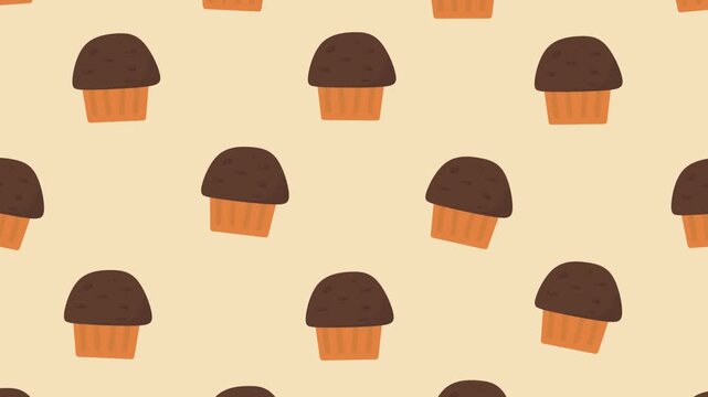 muffin cake animation