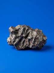 Fototapeta premium Rare extraterrestrial rock symbolizing innovation, discovery, exploration, and scientific curiosity