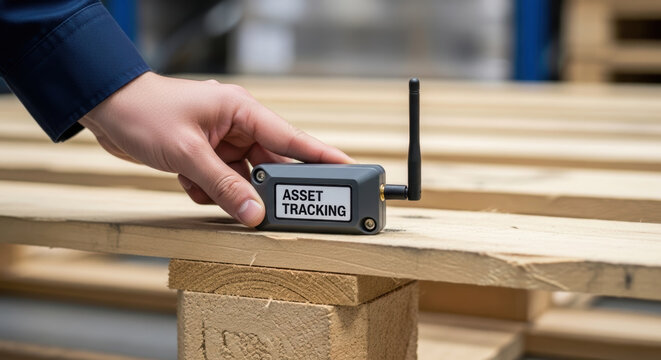 Asset tracking device logistics technology evolution in e commerce improves supply chain management and inventory control with wireless innovation