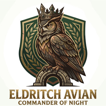 Eldritch Awan Crowned Night Commander logo
