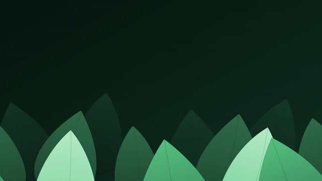 vibrant jungle tropical leaf vector abstract background