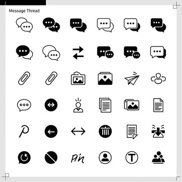Message Thread Icons