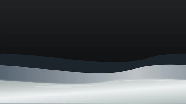 sleek metallic liquid chrome vector flow animation