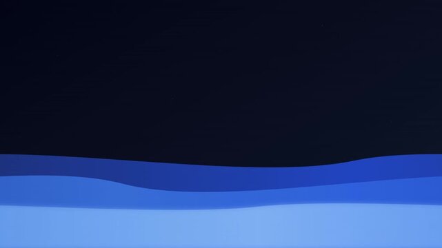professional blue gradient wave business presentation motion
