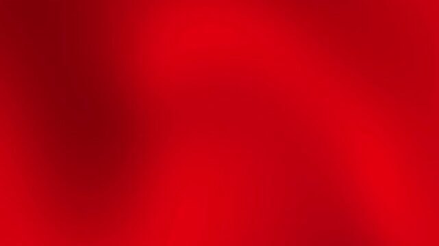 Abstract red liquid flowing in a dynamic and elegant motion