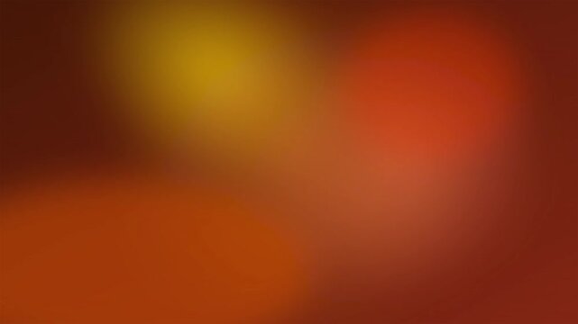 organic warm sunset gradient morphing blob animation