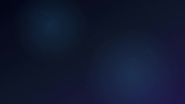 minimal line art constellation starry night vector background