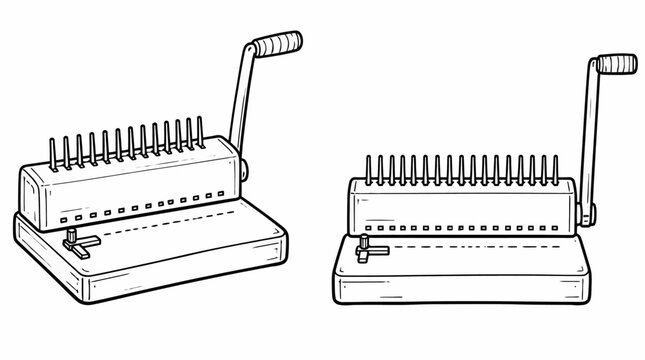 Electric Binding Machines for Office Use.