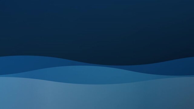 Minimalist Corporate Blue Gradient Wave Vector Background