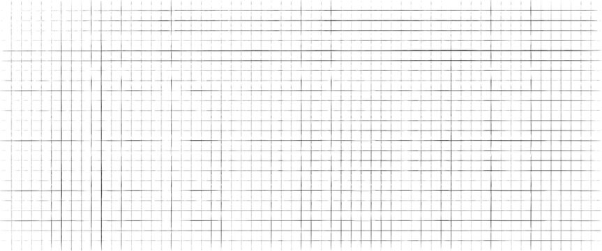 Black grunge Blueprint background with grid marks overlay isolated. Grid for motion graphic, VFX video effects. Printable backdrop sheet. Dots, lines, cross on paper sheet. Vector illustration