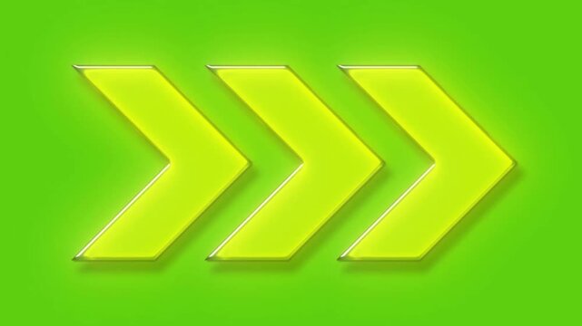 green arrow sign