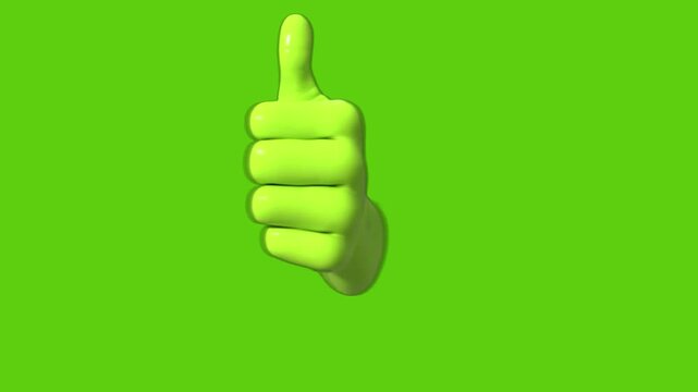 green thumb up