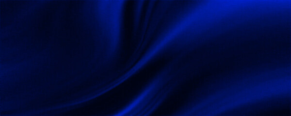 Fototapeta premium deep, luxurious, dark blue abstract background with calm water waves or a smooth silk surface under dramatic lighting.