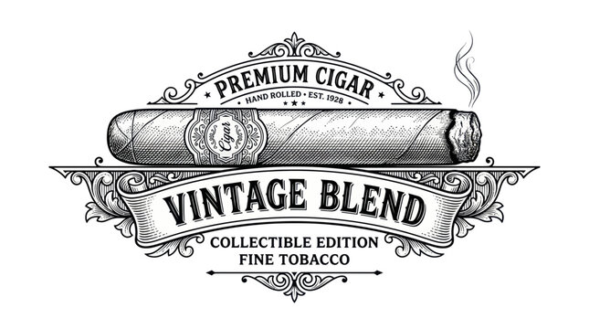 vintage tobacco labels Retro Label 1869 f by Padre Art lifetime opportunity slip away Collectible Tobacco Labels, Ephemera, Tobacco
