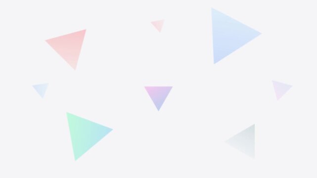 Futuristic Holographic Prism Refraction Vector Animation Background