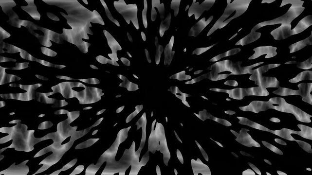 Abstract ghostly hive digital rendering background designed in After effects