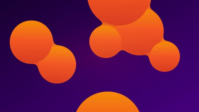 Fluid Lava Lamp Blob Groovy Vector Motion