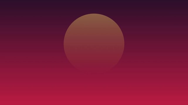 flat vector desert dune parallax scrolling background