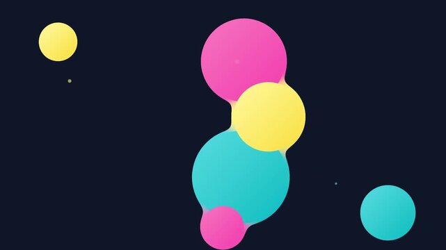 Dynamic Liquid Blob Splash Fun Graphic Background