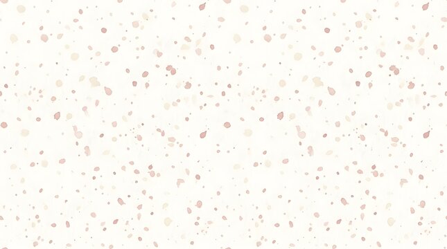 Subtle watercolor splatter background in cream and dusty rose tones seamless pattern