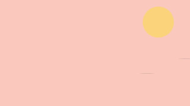 Desert Dune Curves Abstract Nature Landscape Animation