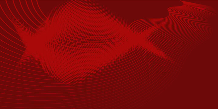 ed banner background. colorful, red gradation, slash, memphis, halftone, eps 10