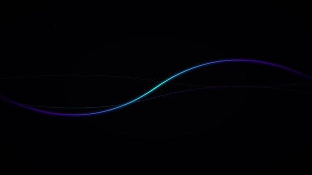 dark mode abstract tech wave vector background
