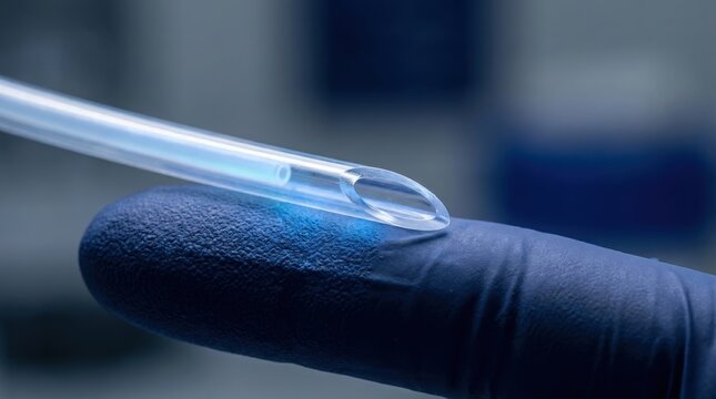 Precision medical tube in a sterile environment