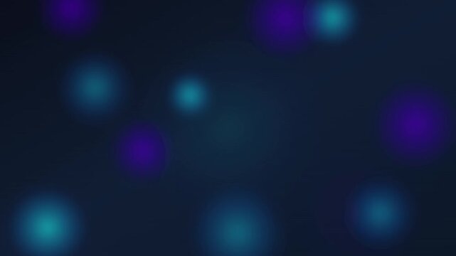 corporate blue sphere bokeh abstract motion background