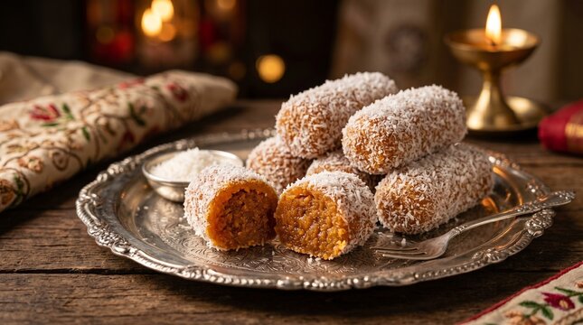 Traditional Chomchom Sweets