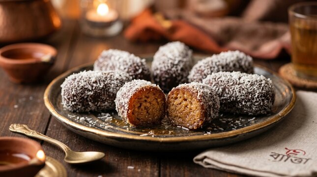 Traditional Chomchom Sweets