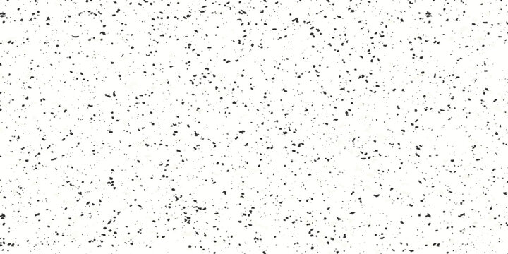 Abstract white and black splatter texture background.