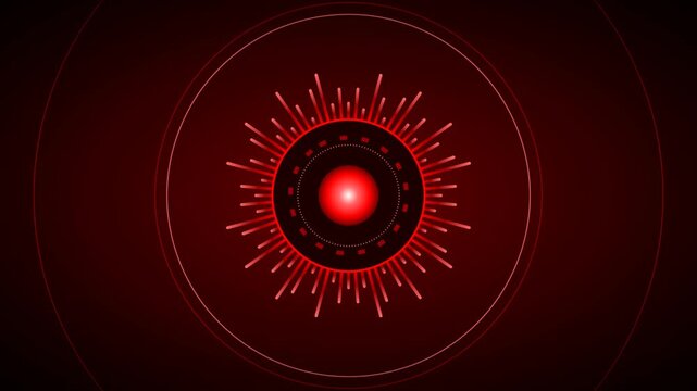 Blood moon audio spectrum equalizer red sound wave frequency