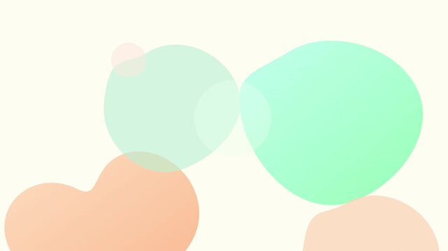 clean pastel minimalist abstract fluid wave motion