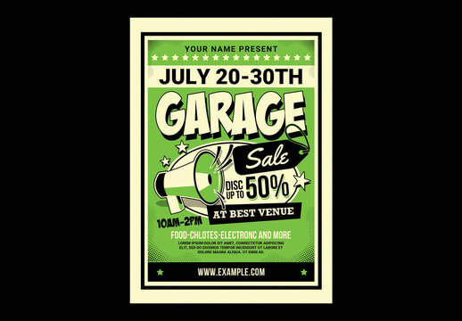 Garage Sale Flyer