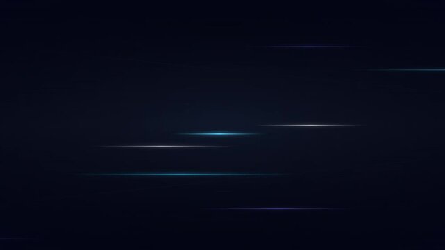 Automotive Speed Lines Car Tech Vector Animation