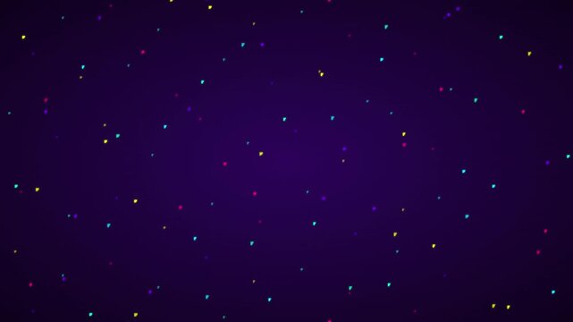 Abstract Confetti Celebration Party Explosion Motion Background