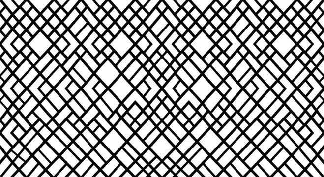 Abstract geometric pattern with crosshatch design