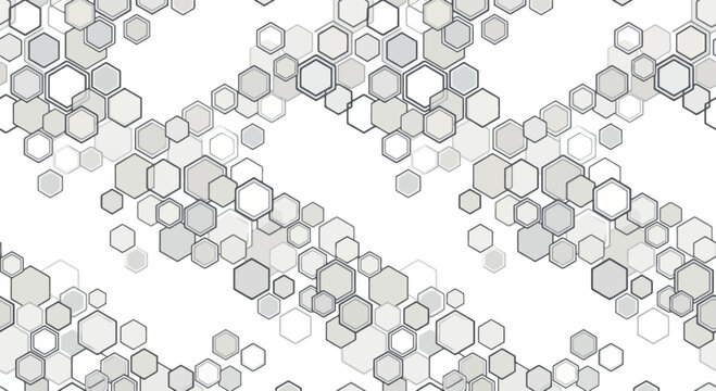 Abstract geometric network of interconnected dots