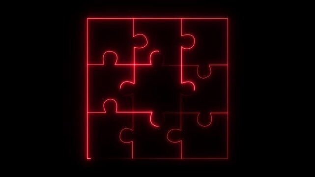 Missing Puzzle Piece Concept for Problem Solving, Strategy and Finding Solutions.