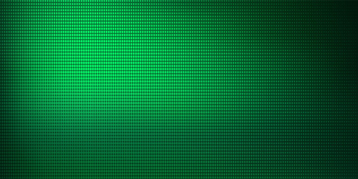 Abstract green halftone background with a circular dot pattern and soft gradient.