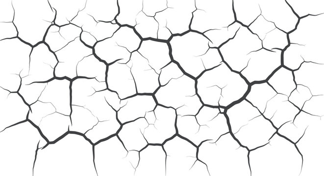 Cracked earth texture representing dry parched ground