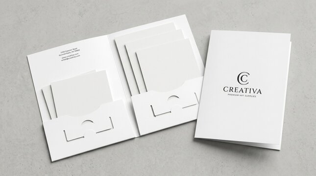 Blank white paper document on black background concept