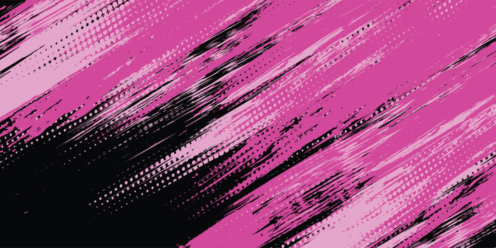 Abstract diagonal slashes in pink background vector for sports ,gaming, racing themes
