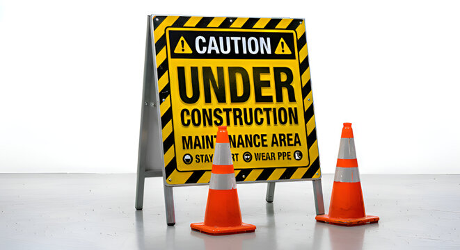 under construction sign