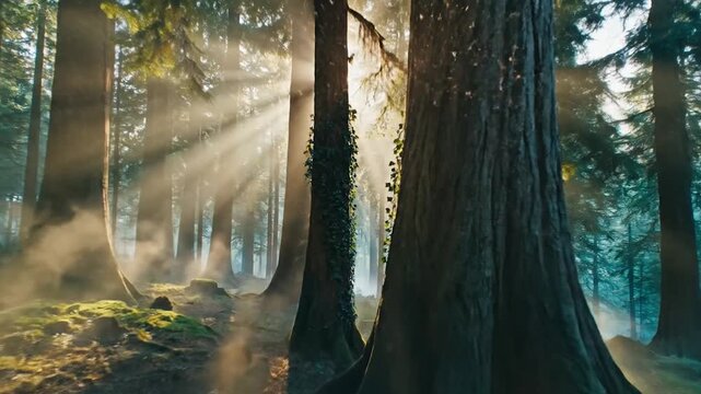 Photorealistic NatGeo wildlife documentary merged with Pixar-style cinematic fantasy lighting and emotional atmosphere