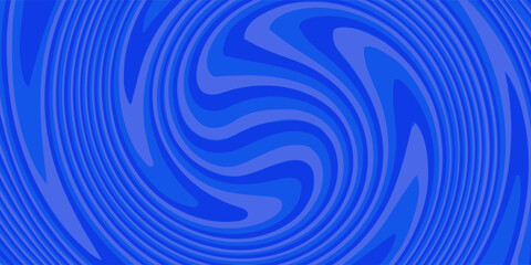 Fluid vibrant gradient of dark and light blue white colors with smooth movement in the frame goes down with copy space. Abstract lines background concept © aril